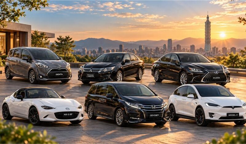 新車上架 85 折租車優惠｜6 台新車上線：Sienta、ES300h、MX-5 RF、Model X 一次看